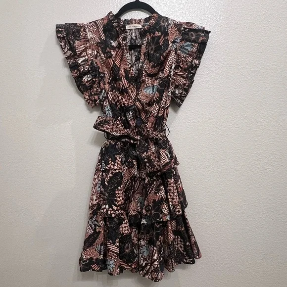 Ulla Johnson Honoria Batik Poplin Dress - Picture 2 of 10